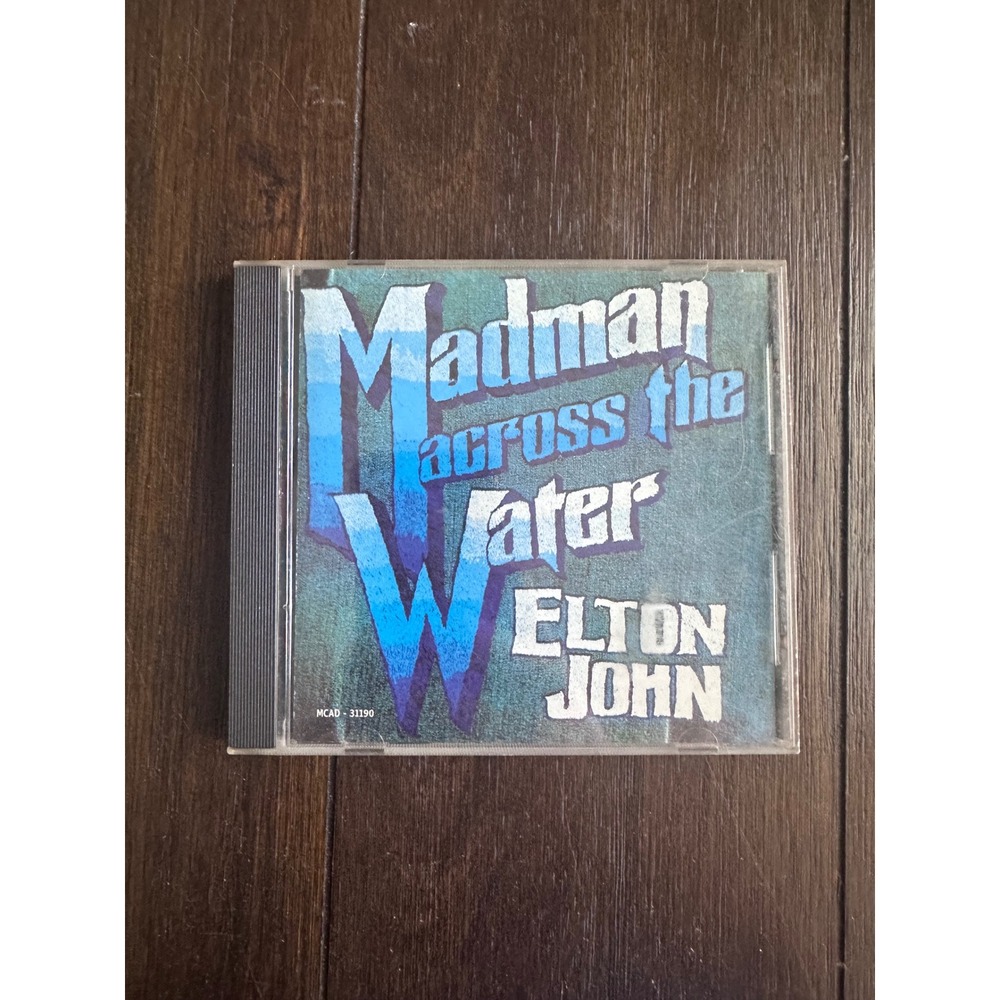 Elton John Madman Across the Water CD MCA Records MCAD-31190 Tiny Dancer Levon